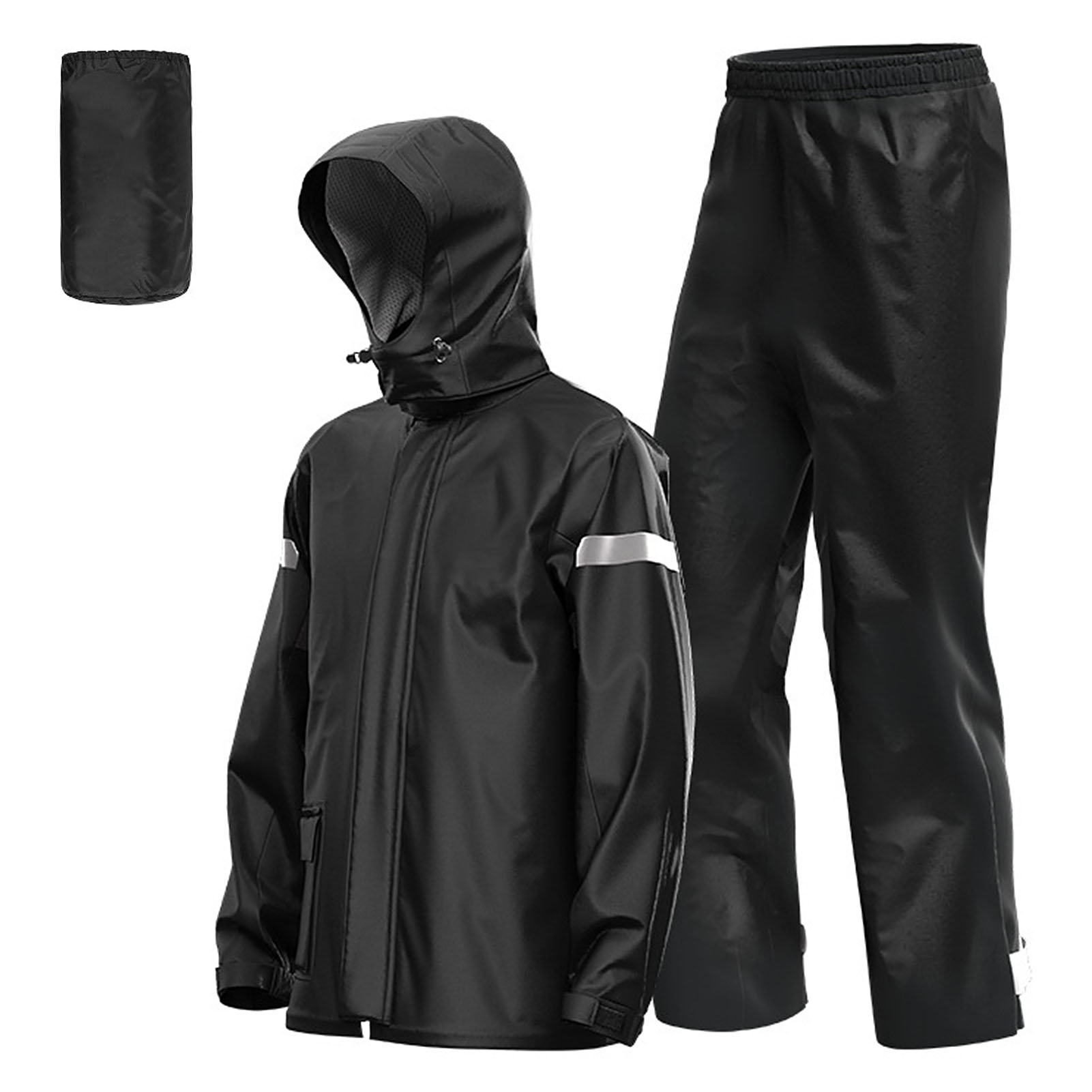Cycling Gear For Rain - 남성용 오토바이 레인슈트 야외 반사 방수