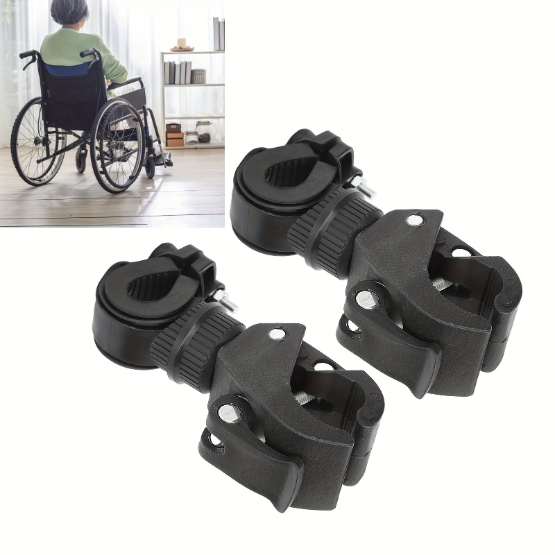 Cycling Gear Wall Organizer - 1/2개 360 ° 회전식 지팡이 홀더