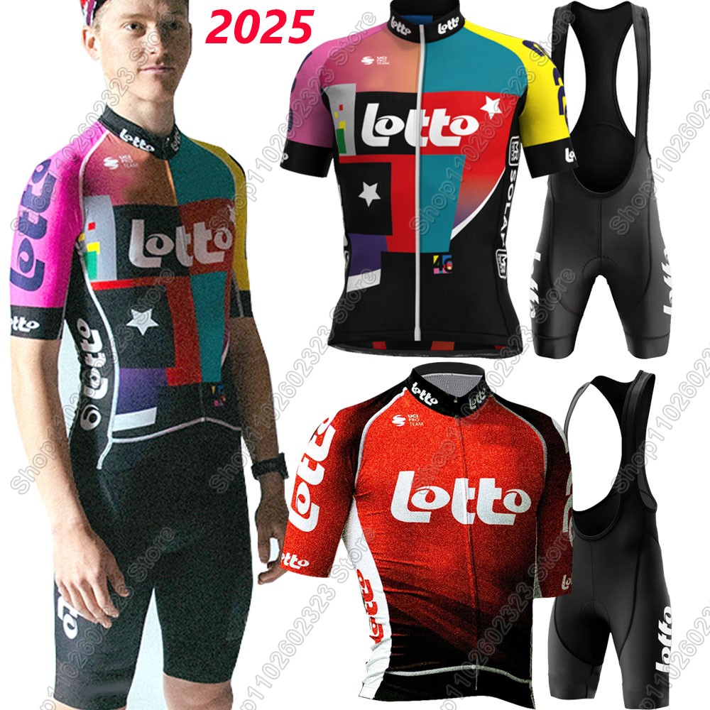 Cycling Gear Waterproof - 2025 로또 팀 사이클링 저지 세트