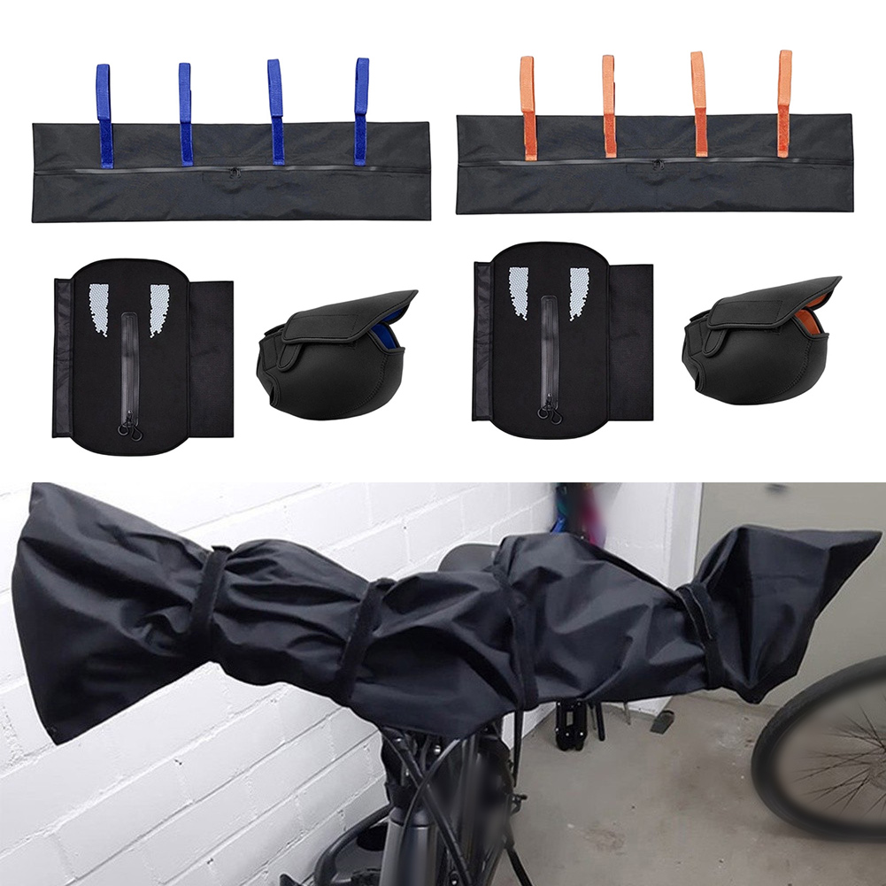 Cycling Gear For Commuting - 반사형 전기자전거 커버 세트, 모터 배터리