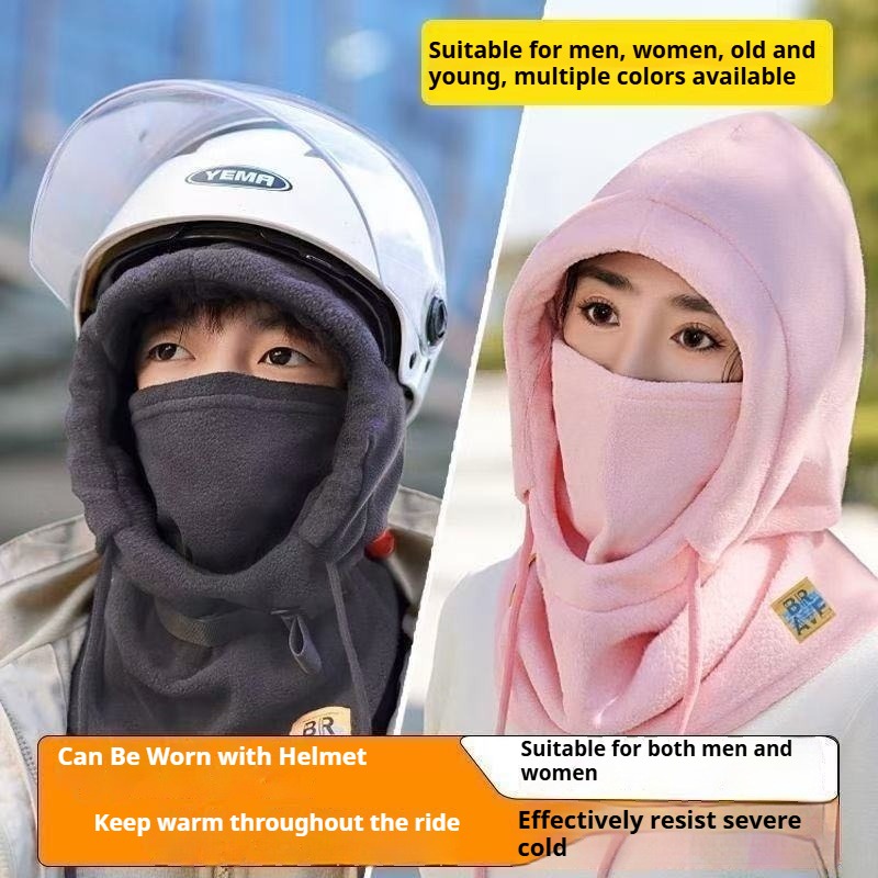 Cycling Gear To Keep You Warm - 겨울 따뜻한 모자와 목 워머 3-in-1