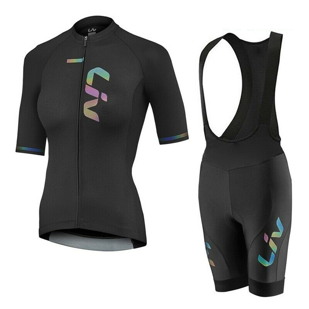 Padded Cycling Shorts - LIV 여름 사이클링 저지 턱받이 반바지