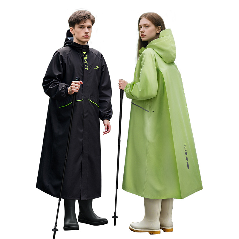 두꺼운 방수 오토바이 레인코트, 성인 남녀용 풀커버리지 - Cycling Gear For Rain 리뷰 및 가격