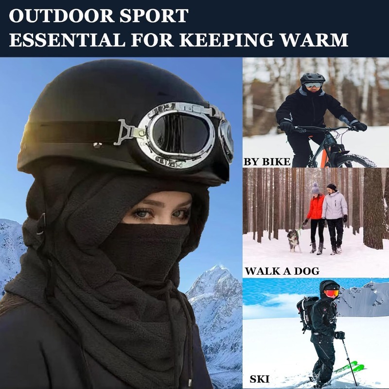 남성용 플러시 안감 비니 겨울 모자 야외 스포츠 보온  - Cycling Gear To Keep You Warm 리뷰 및 가격