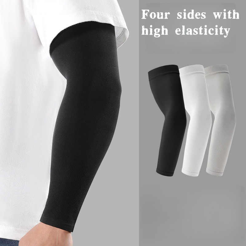 2pcs 아이스 실크 팔 슬리브, 남성 여성을 위한 통 - Cycling Protective Gear 리뷰 및 가격