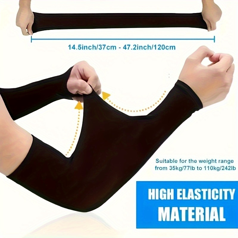 2pcs 아이스 실크 팔 슬리브, 남성 여성을 위한 통 - Cycling Protective Gear 리뷰 및 가격