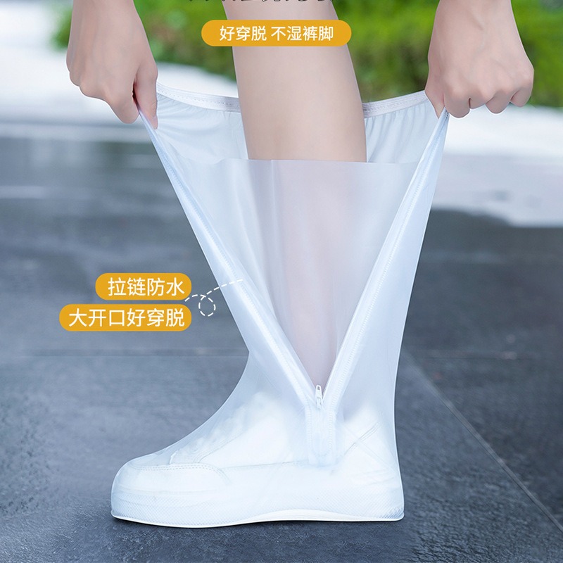 PVC 레인 부츠 커버 하이탑 미끄럼 방지 방수 신발  - Cycling Gear For Rain 리뷰 및 가격