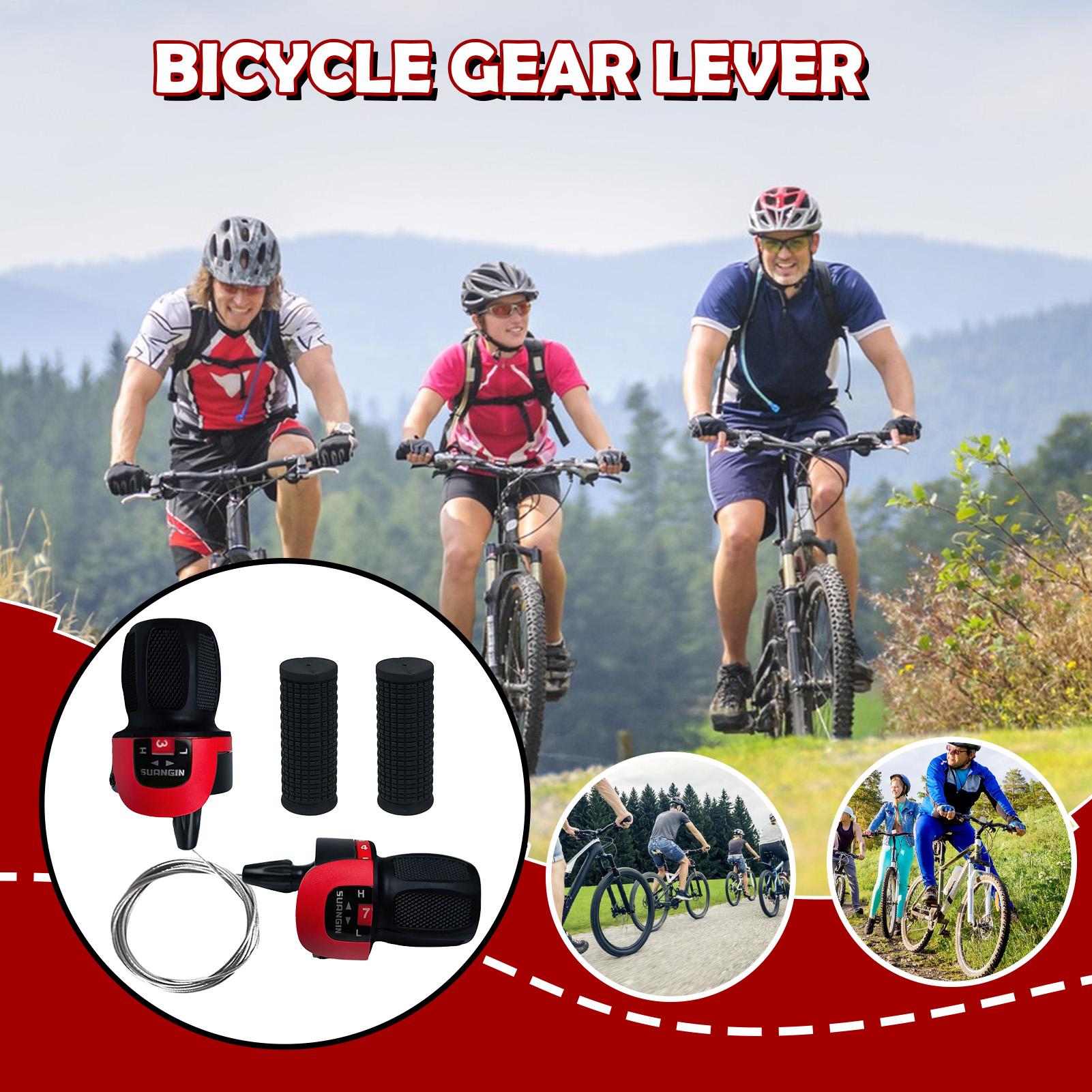 사이클링 기어 레버 1 쌍 자전거 트위스트 그립 기어  - Cycling Gear For Commuting 리뷰 및 가격