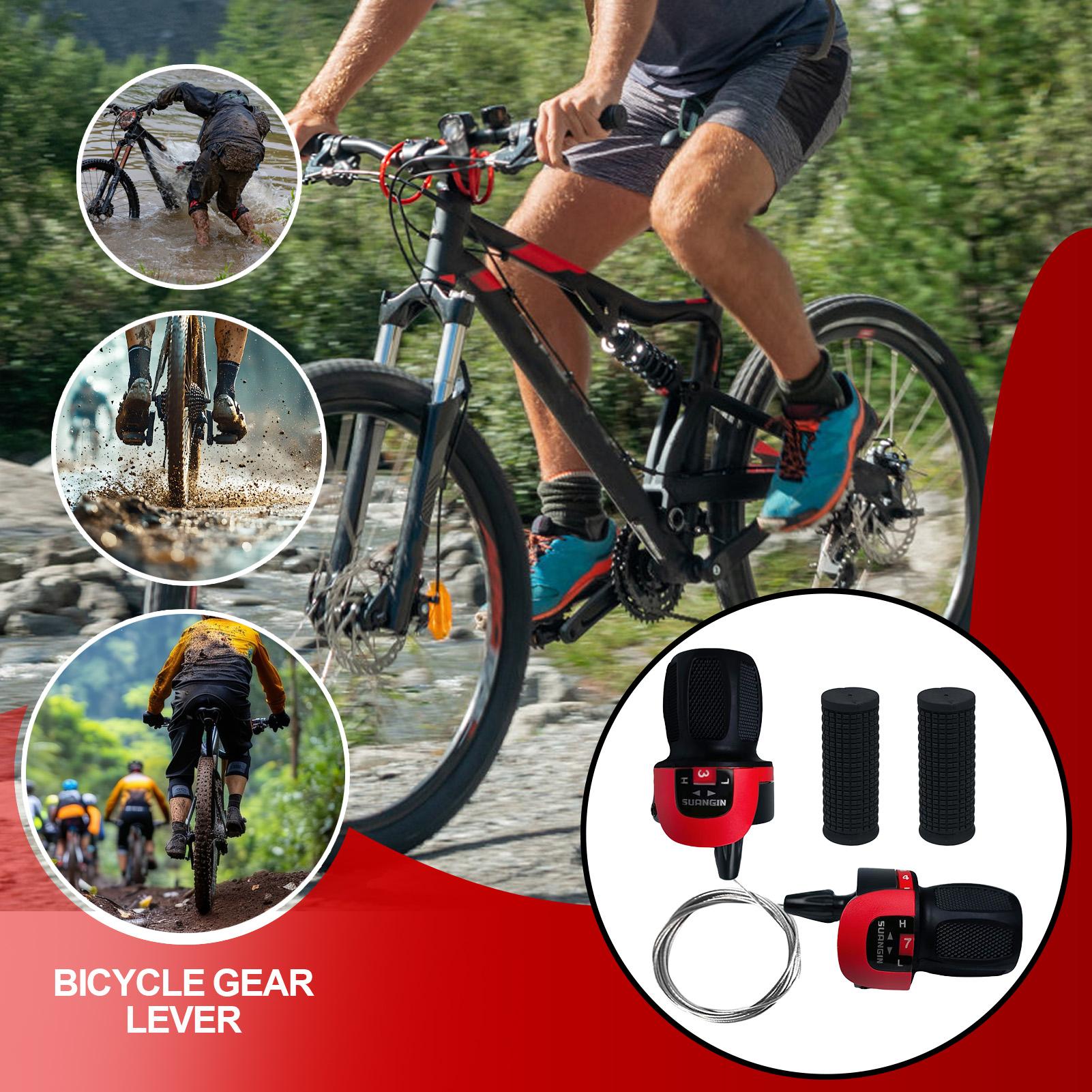 사이클링 기어 레버 1 쌍 자전거 트위스트 그립 기어  - Cycling Gear For Commuting 리뷰 및 가격