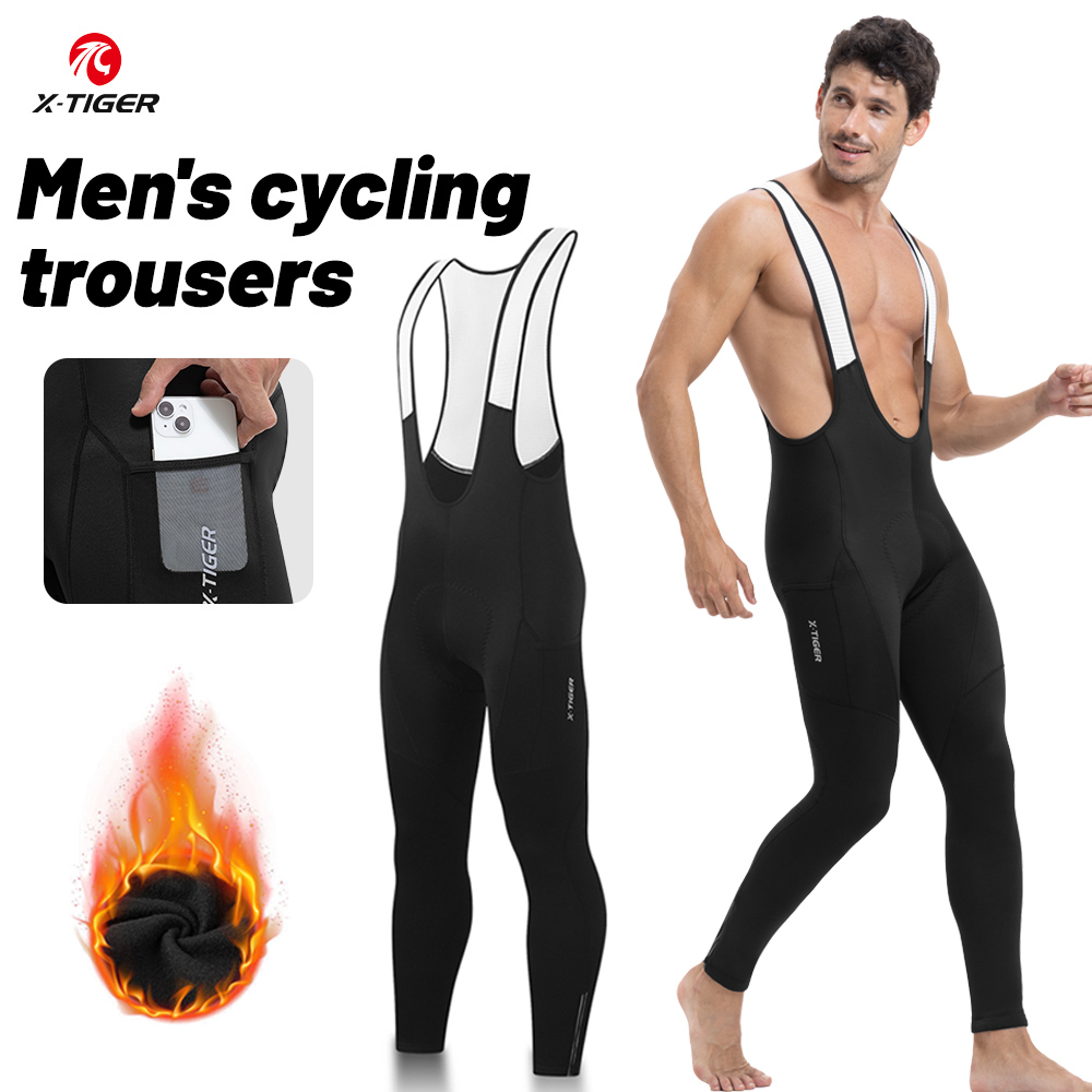 X-TIGER 남성용 겨울 사이클링 빕 팬츠 보온 플리 - Cycling Gear To Keep You Warm 리뷰 및 가격